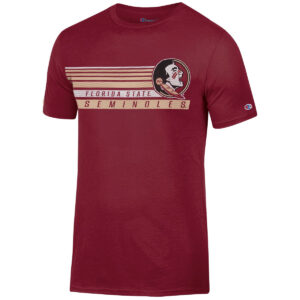 Champion Men's Florida State Seminoles/Seminole Logo Short Sleeve T-shirt - Garnet