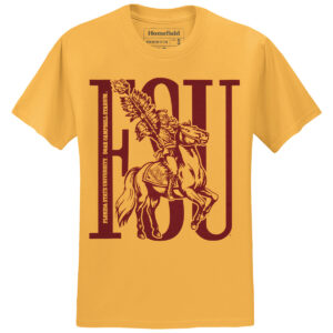 Homefield Men's Vault FSU Osceola/Renegade Design Short Sleeve T-shirt - Gold