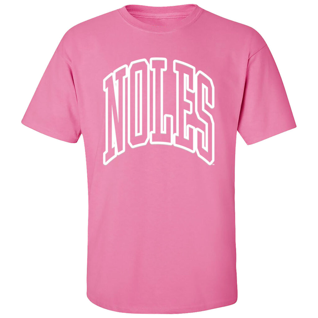 MV Sport Unisex Noles Short Sleeve T-shirt - Azalea