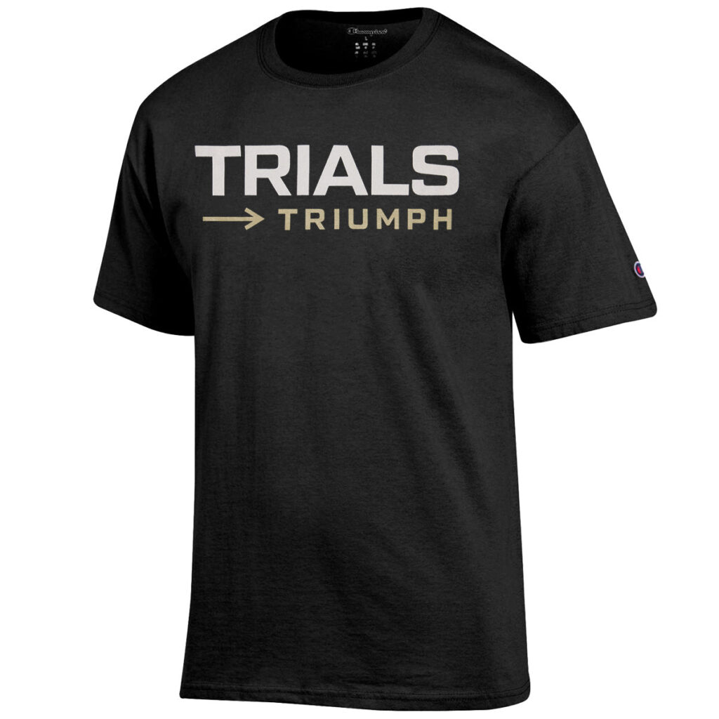 Champion Men's Trials to Triumph Short Sleeve T-shirt - Black