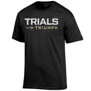 Champion Men's Trials to Triumph Short Sleeve T-shirt - Black